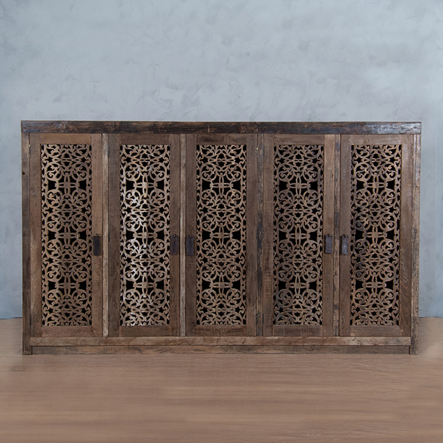 Layla Low Cabinet 5  doors TO