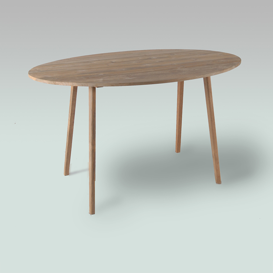 Table Leter Rustic Oval