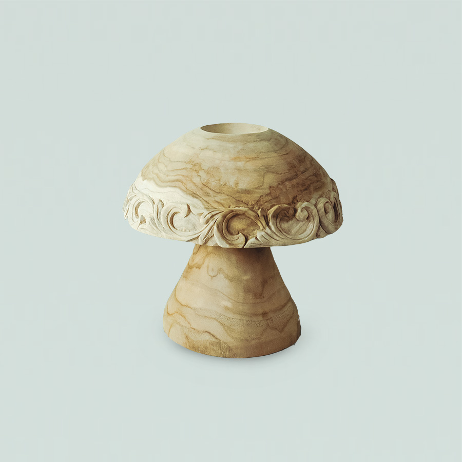 Candle Mushroom