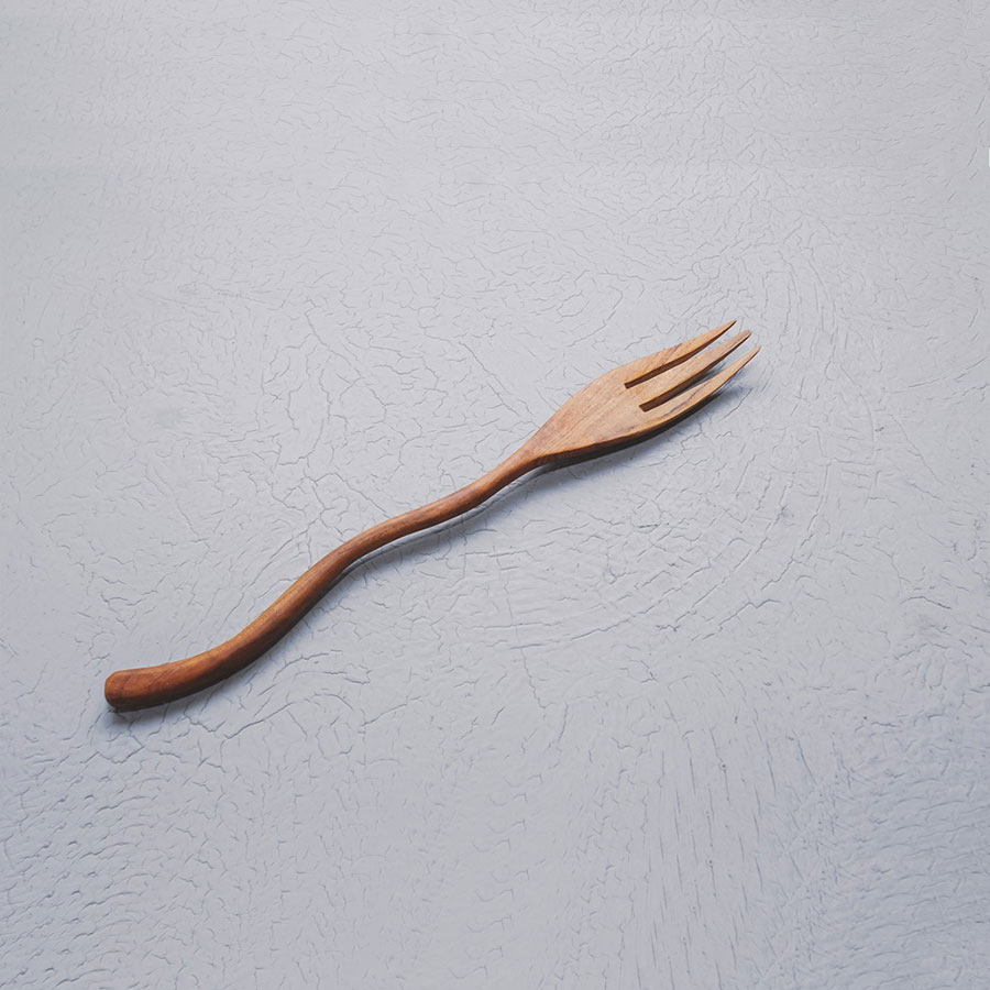 Salad Fork Wavy